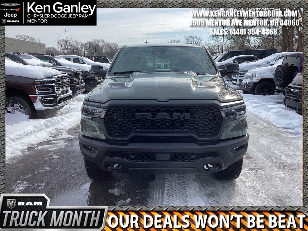 2026 RAM Ram 1500 RAM 1500 REBEL CREW CAB 4X4 5'7' BOX