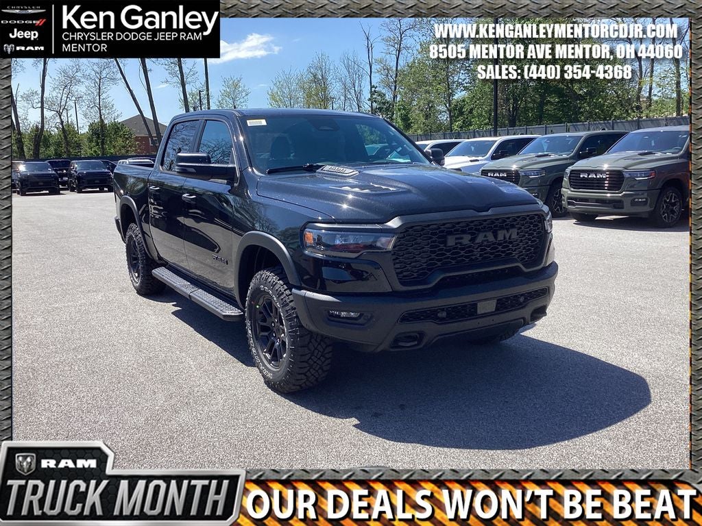 2026 RAM Ram 1500 RAM 1500 REBEL CREW CAB 4X4 5'7' BOX