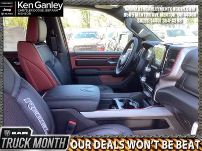 2026 RAM Ram 1500 RAM 1500 REBEL CREW CAB 4X4 5'7' BOX