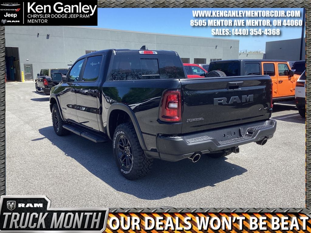 2026 RAM Ram 1500 RAM 1500 REBEL CREW CAB 4X4 5'7' BOX