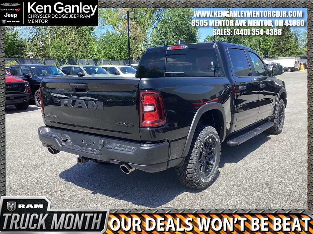 2026 RAM Ram 1500 RAM 1500 REBEL CREW CAB 4X4 5'7' BOX