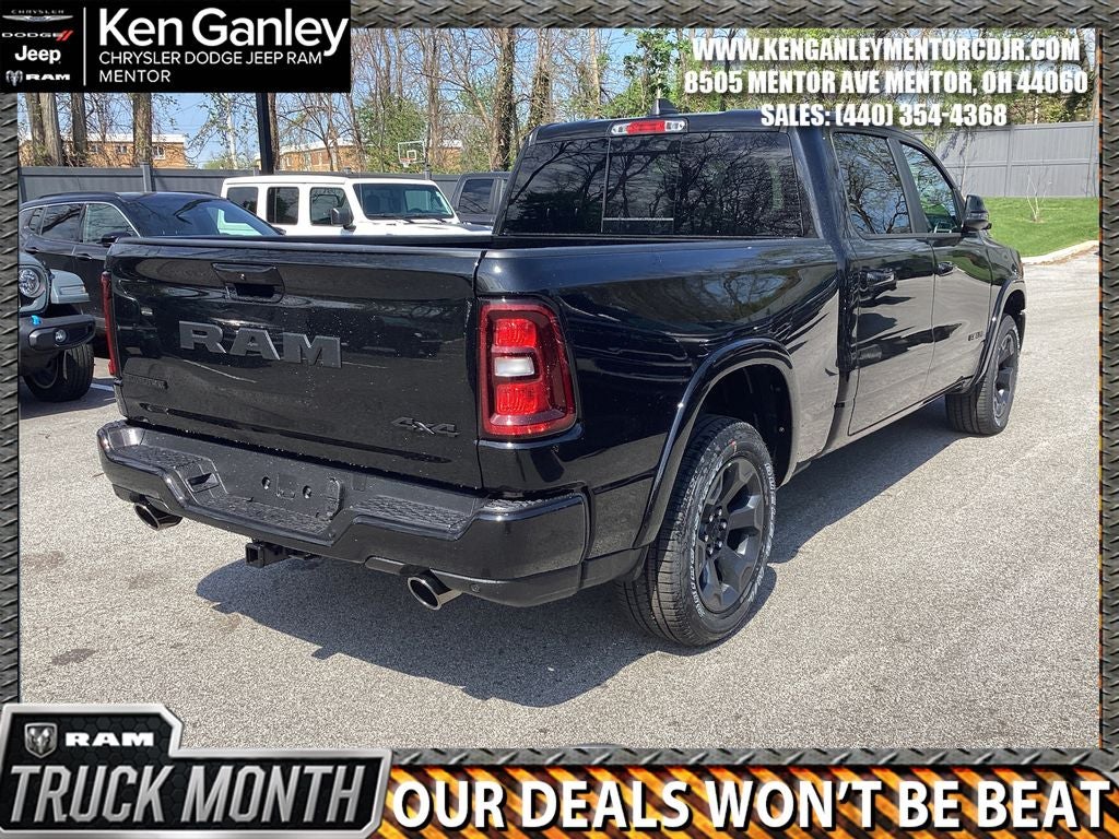 2026 RAM Ram 1500 RAM 1500 BIG HORN CREW CAB 4X4 6'4' BOX