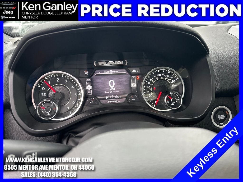 2023 RAM 1500 Big Horn Crew Cab 4x4 6'4' Box