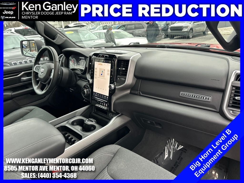2023 RAM 1500 Big Horn Crew Cab 4x4 6'4' Box
