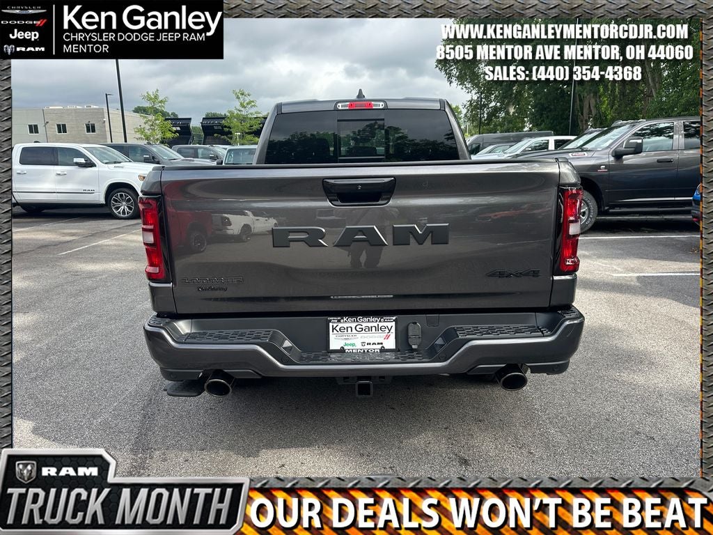 2026 RAM Ram 1500 RAM 1500 LARAMIE CREW CAB 4X4 6'4' BOX