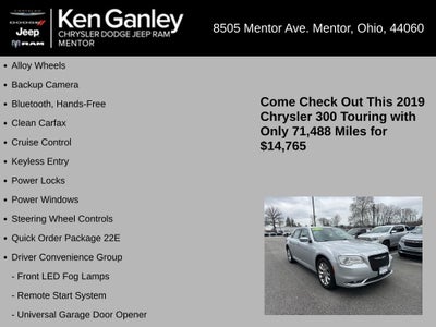 2019 Chrysler 300 Touring AWD