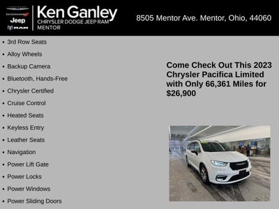 2023 Chrysler Pacifica Limited