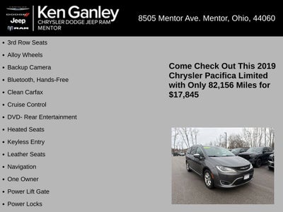 2019 Chrysler Pacifica Limited