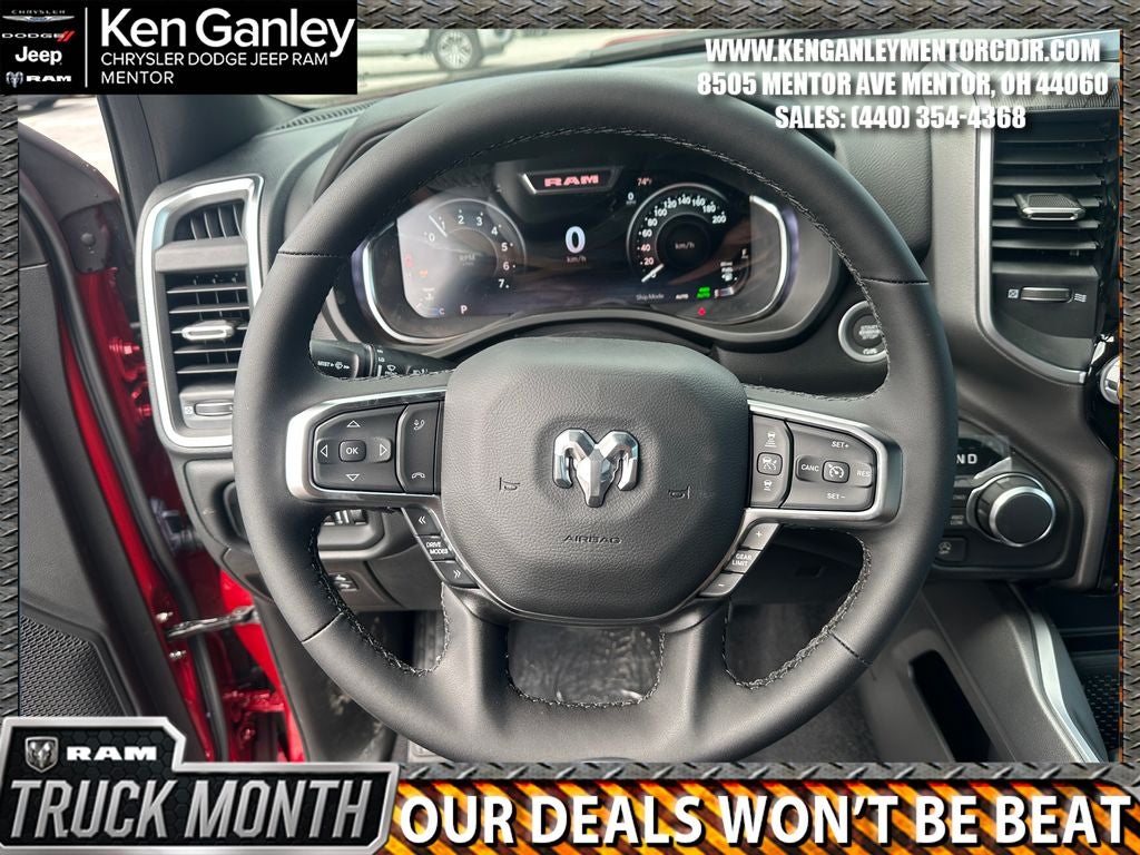 2026 RAM Ram 1500 RAM 1500 BIG HORN CREW CAB 4X4 5'7' BOX