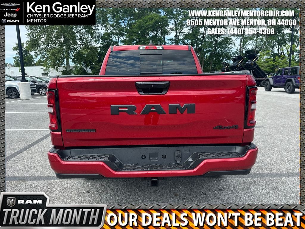 2026 RAM Ram 1500 RAM 1500 BIG HORN CREW CAB 4X4 5'7' BOX