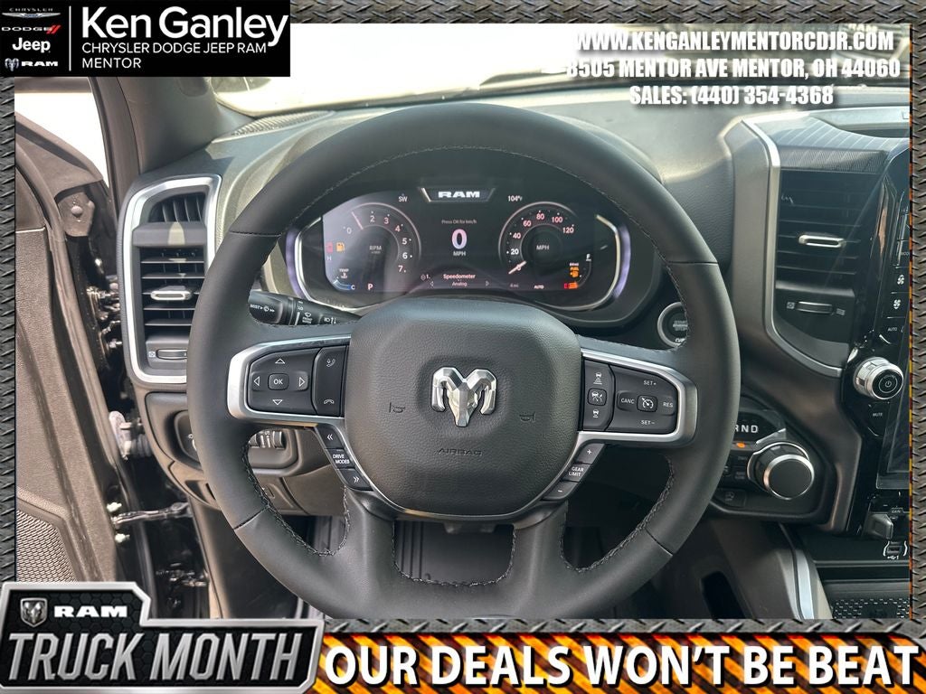 2026 RAM Ram 1500 RAM 1500 BIG HORN CREW CAB 4X4 5'7' BOX