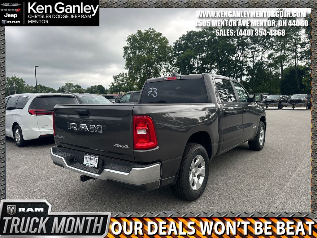 2026 RAM Ram 1500 RAM 1500 BIG HORN CREW CAB 4X4 5'7' BOX