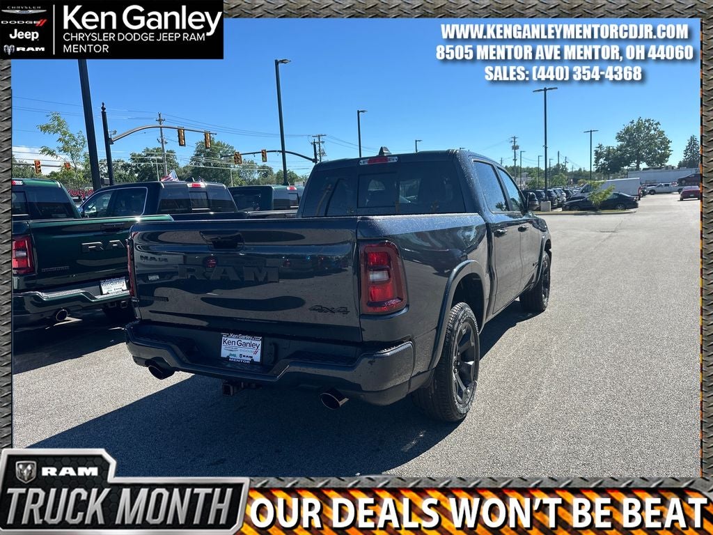 2026 RAM Ram 1500 RAM 1500 BIG HORN CREW CAB 4X4 5'7' BOX