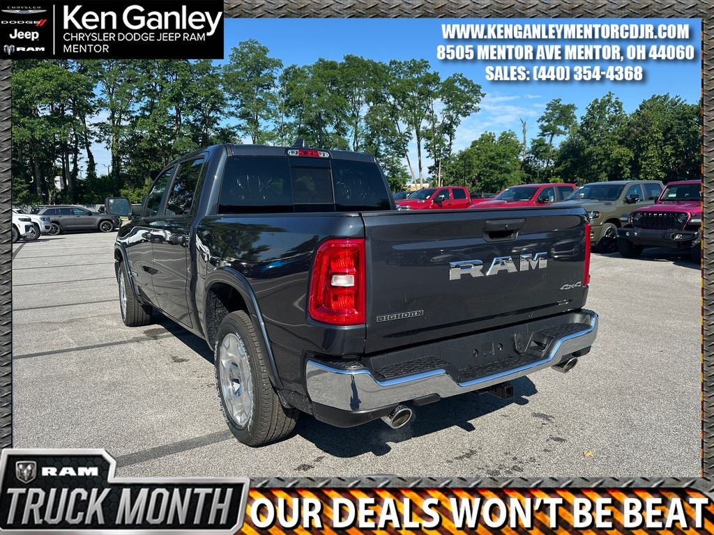 2026 RAM Ram 1500 RAM 1500 BIG HORN CREW CAB 4X4 5'7' BOX