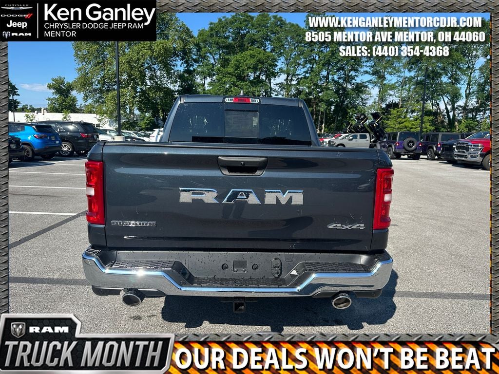 2026 RAM Ram 1500 RAM 1500 BIG HORN CREW CAB 4X4 5'7' BOX