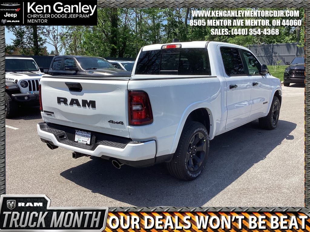 2026 RAM Ram 1500 RAM 1500 BIG HORN CREW CAB 4X4 5'7' BOX