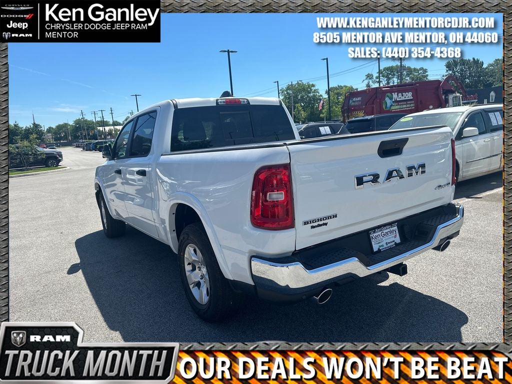 2026 RAM 1500 RAM 1500 BIG HORN CREW CAB 4X4 5'7' BOX