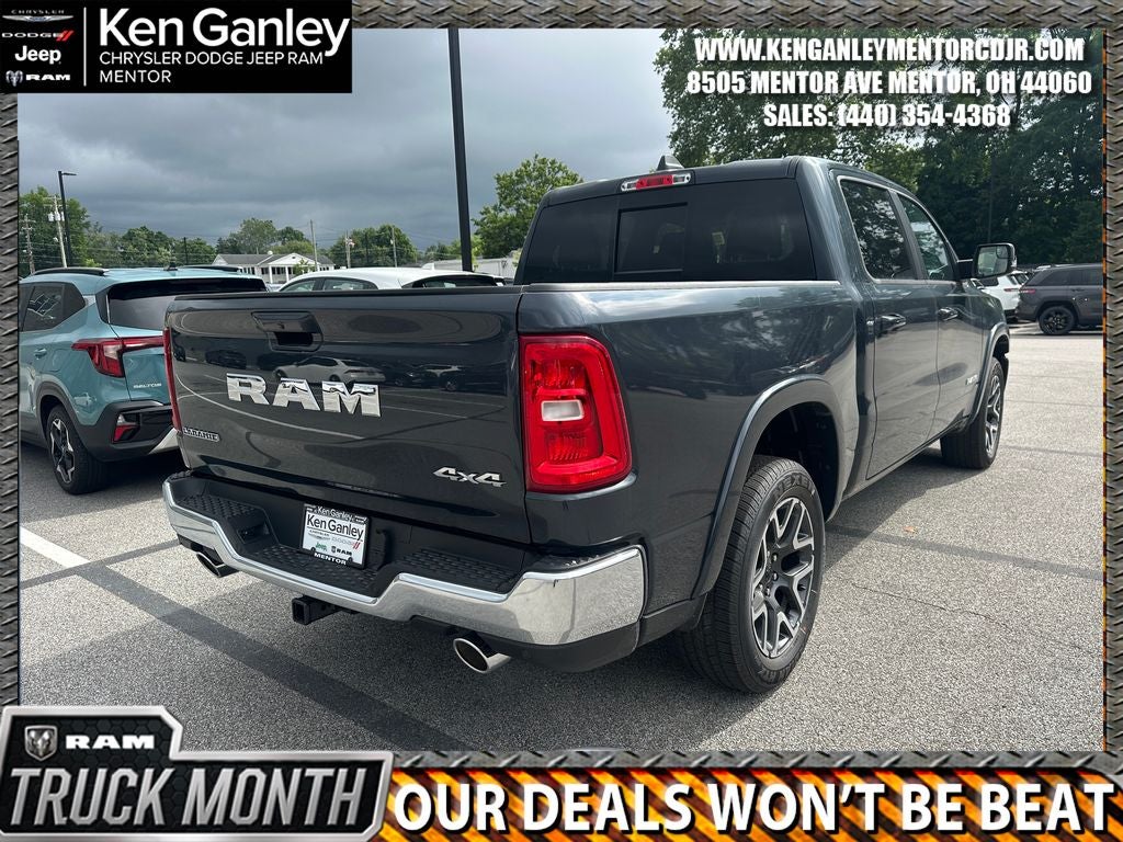 2026 RAM Ram 1500 RAM 1500 LARAMIE CREW CAB 4X4 5'7' BOX
