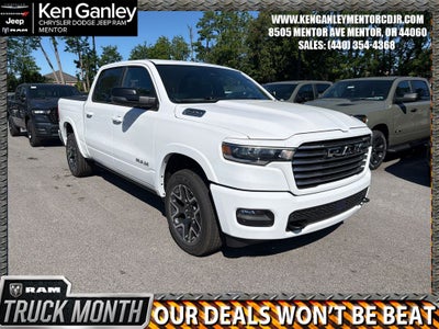 2026 RAM Ram 1500 RAM 1500 LARAMIE CREW CAB 4X4 5'7' BOX