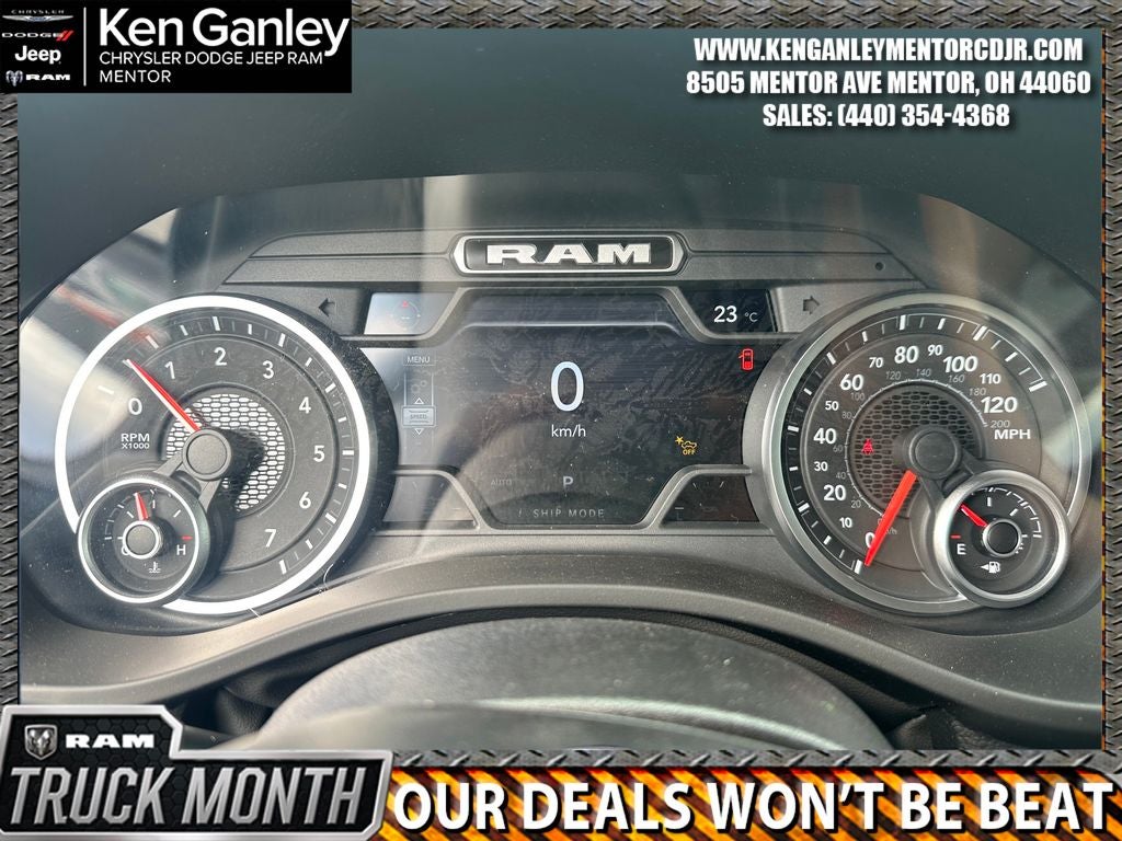 2026 RAM Ram 1500 RAM 1500 LARAMIE CREW CAB 4X4 5'7' BOX
