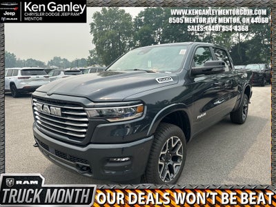 2026 RAM Ram 1500 RAM 1500 LARAMIE CREW CAB 4X4 5'7' BOX