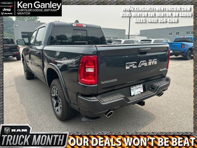 2026 RAM Ram 1500 RAM 1500 LARAMIE CREW CAB 4X4 5'7' BOX
