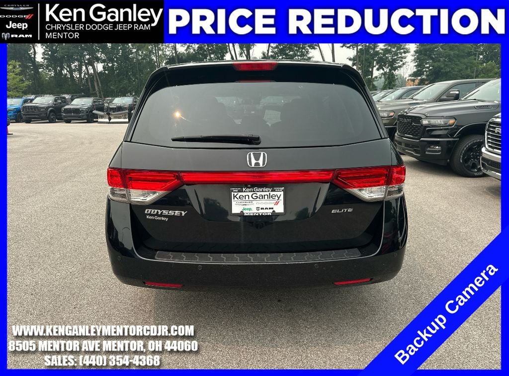 2015 Honda Odyssey Touring Elite