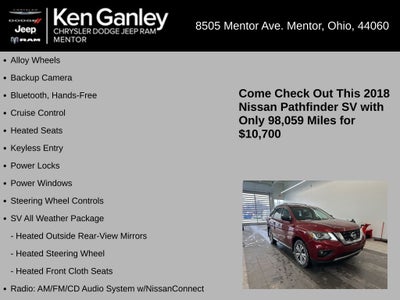 2018 Nissan Pathfinder SV