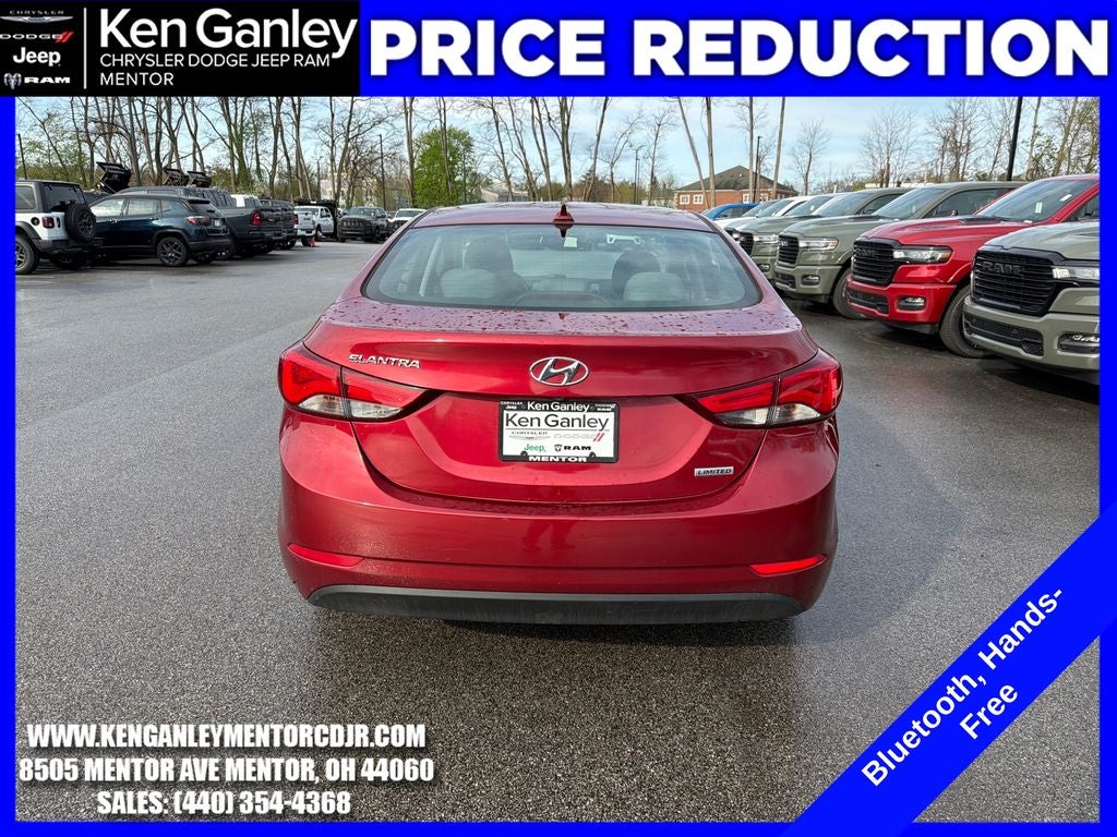 2015 Hyundai Elantra Limited