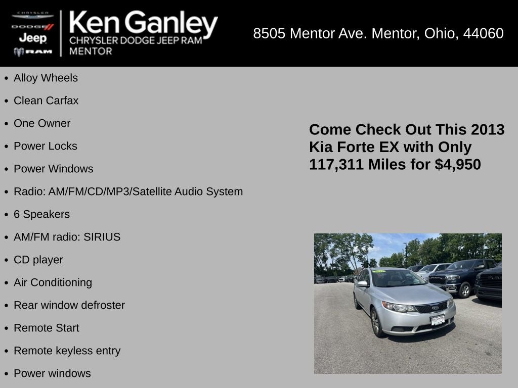 2013 Kia Forte EX