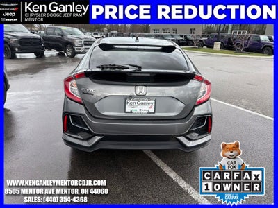 2020 Honda Civic Hatchback EX