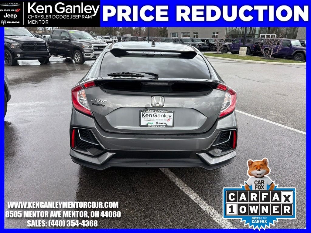 2020 Honda Civic Hatchback EX