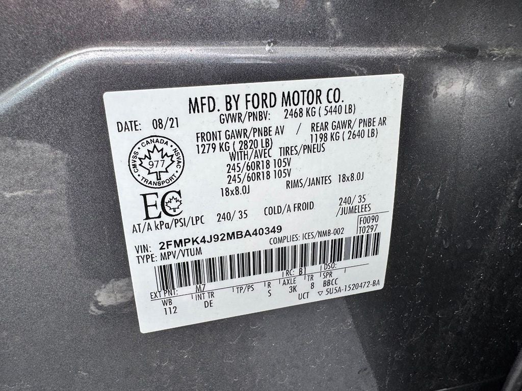 2021 Ford Edge SEL