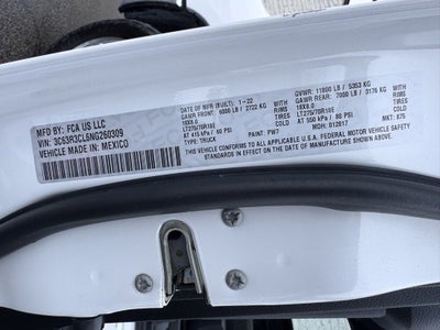 2022 RAM 3500 Tradesman