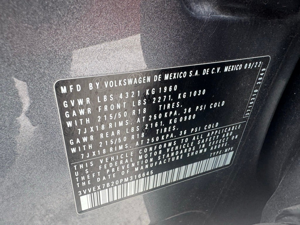 2023 Volkswagen Taos 1.5T SE