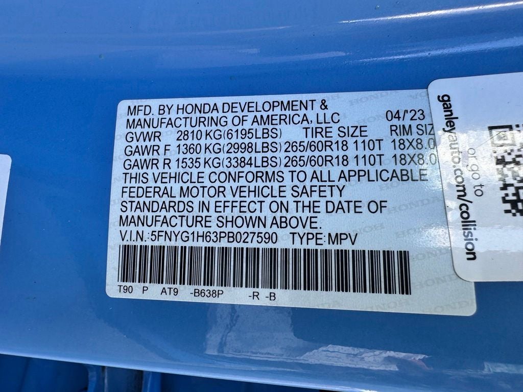 2023 Honda Pilot TrailSport