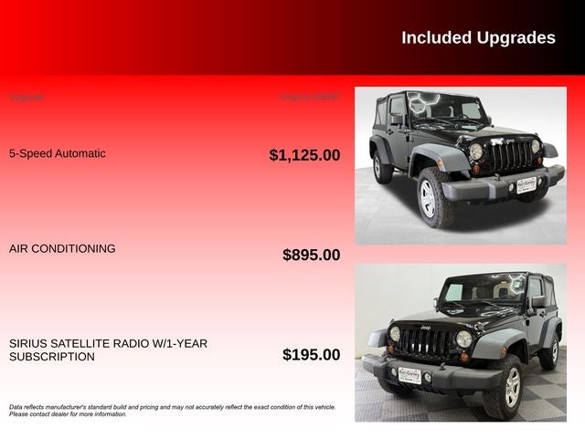 2012 Jeep Wrangler Sport