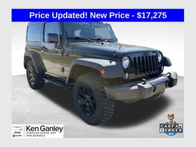 2016 Jeep Wrangler Willys Wheeler