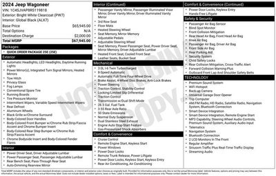 2024 Jeep Wagoneer Base