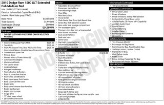 2010 RAM 1500 SLT