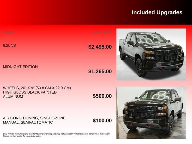 2021 Chevrolet Silverado 1500 Custom Trail Boss