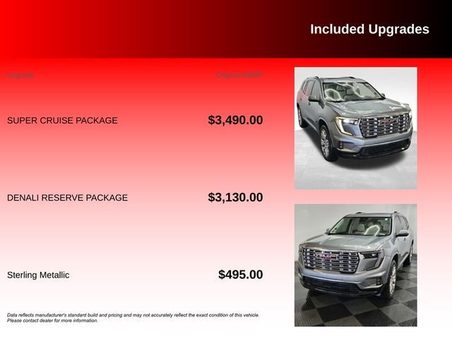 2024 GMC Acadia Denali