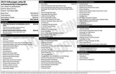2015 Volkswagen Jetta Base