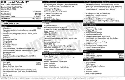 2023 Hyundai Palisade XRT