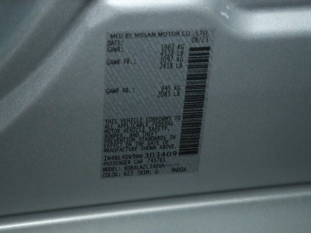 2024 Nissan Altima 2.5 SV