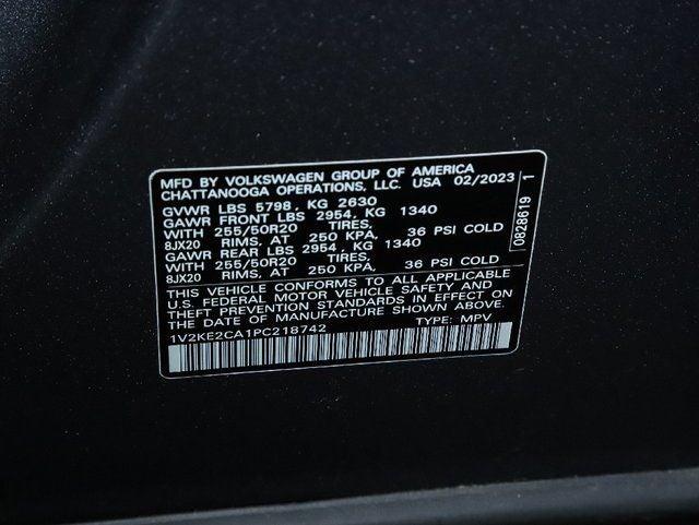 2023 Volkswagen Atlas Cross Sport 3.6L V6 SE w/Technology