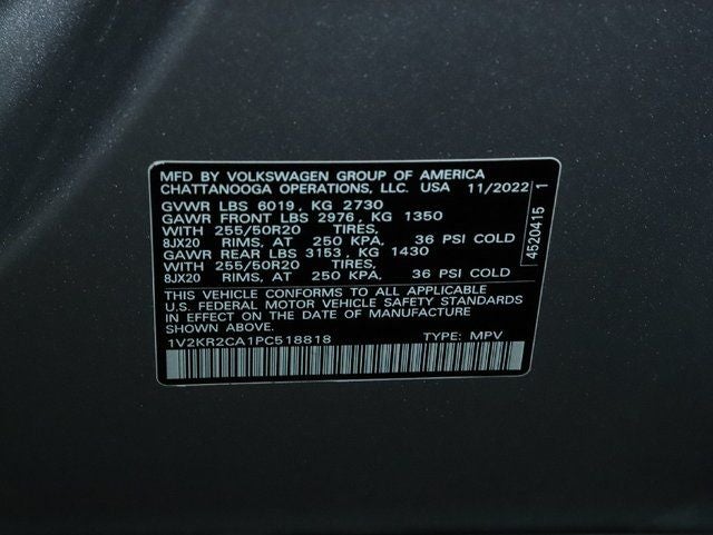 2023 Volkswagen Atlas 3.6L V6 SE w/Technology