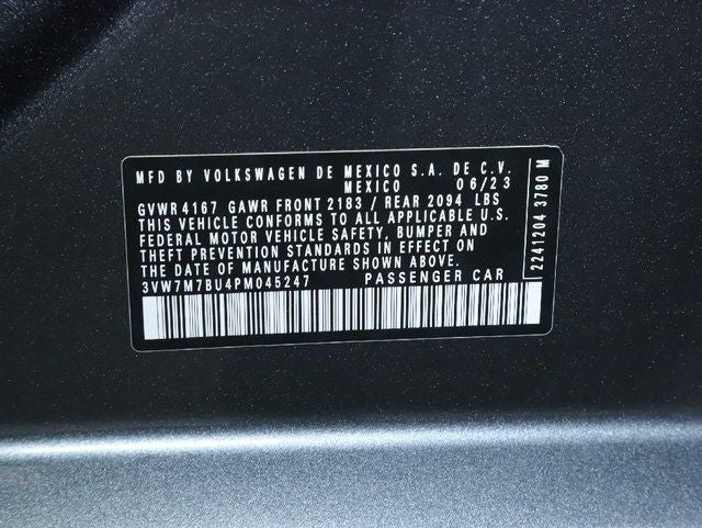 2023 Volkswagen Jetta 1.5T SE