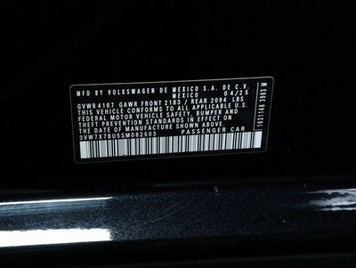 2025 Volkswagen Jetta 1.5T SE