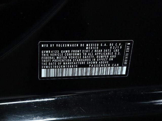 2019 Volkswagen Jetta 1.4T S